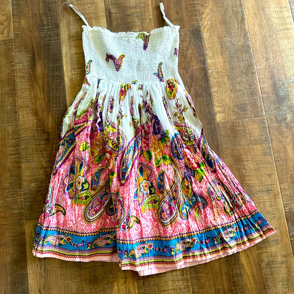 Cute new without tag sundress strapless